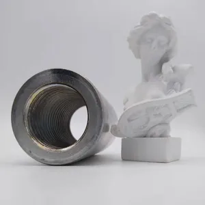 Female Unthread Metal Round Stainless Steel Threaded Screw Sleeve thumbnail-2