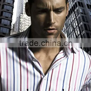 Polyester Viscose Yarn Dyed Sleeve Lining Fabric for Suit and Shirt thumbnail-1