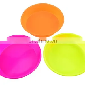 Color Silicone Cake Round Mold Dessert Baking Mold Mousse Cake Mold Kitchen Baking Utensils DIY Bakeware Tools thumbnail-1