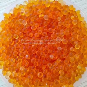 Orange Silica Gel Cobalt Free Desiccant 2-4mm 3-5mmOrange to Green Moisture Indicator thumbnail-5