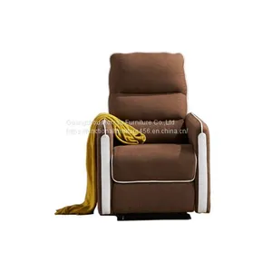 Nordic Leisure Single Sofa Chair Small Apartment Practical Fabric Sofa Cafe Multi-Functional Double Three-Person Sofa thumbnail-3