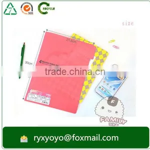 L Shape pp Plastic Hardcover a4 Size 3 Pockets File Folder Supplier's Choice thumbnail-3