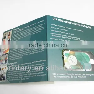 Newest Custom Brochure Paper Usb Web Keys for China Factory Supply// Made in China thumbnail-1