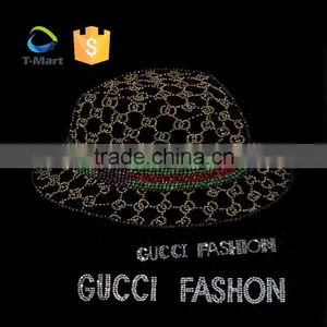 Shining Hat Pattern Oes Hotfix Rhinestone Transfer thumbnail-1
