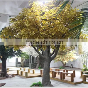 New Products Artificial Big Trees/factory Artificial Bonsai Ginkgo Trees on Sale thumbnail-6
