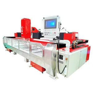 Hualong Machinery Automatic Stone Countertop Edge Profiling and Polishing Machine CNC 3 Axis Stone Processing Center thumbnail-4