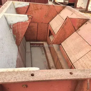 Wodon Hot-Rolled Wear Resistant Steel CO Plate Feeder Chute Cement Mining Industry ASME AISI Standards Custom Cutting Welding thumbnail-2