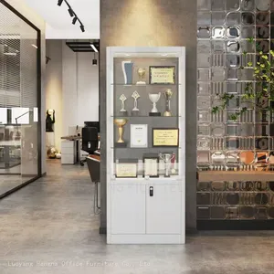 High-Quality Glass Display Cabinets for Collectibles for Retail and Exhibitions thumbnail-5