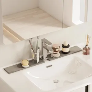 New Engraved Diatomite Stone Faucet Mat Set For Kitchen,Bathroom Sink thumbnail-5