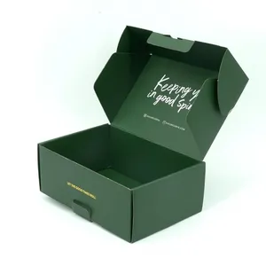 Custom Corrugated Mailer Cosmetic Box Cardboard Paper Packaging Mailing Postal Shipping Box for Beauty Skincare Products thumbnail-5