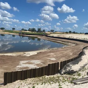 Multilock Pvc Sheet Piling Durable PVC Sheet Pile PVC for Riverbank Protection and Regulation thumbnail-5