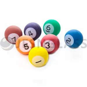 Factory Wholesale Various Design High Bouncy Ball Billiards Bouncy Toy Rubber Balls thumbnail-5