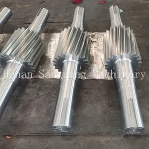 Bevel Pinion Shaft Used in Industrial Conveyor Gearbox Assembly 8 Module Tooth thumbnail-2
