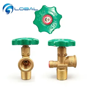 Standard Brass LPG Gas Valve Leak Proof Safety Valve for LPG Gas Cylinder thumbnail-1