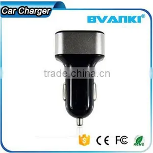 8 Years Experience 2016 New Premium 5V 2..1A Smart IQ Fast Charge 3 USB Port Car Charger Made in China thumbnail-4