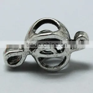 Lead Free Nickle Free Music Symbol Zinc Alloy Beads Fit Pandorar Bracelets and Necklace thumbnail-4