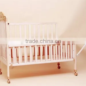 Wooden Baby Bed With Mosquito Net thumbnail-3