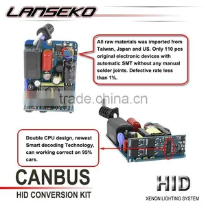 HIgh Performance 3000K-30000K hi Beam lo Beam Canbus Hid H7 Xenon Kit Error Free 35W Canbus Metal Ballast From LSK Quality Choice thumbnail-4