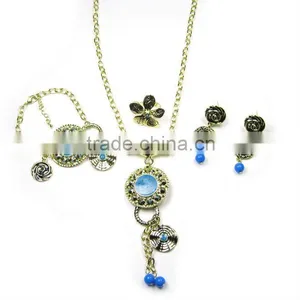 Fashion Design Gold Plated Jewelry Set thumbnail-1