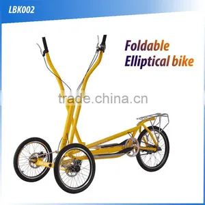 (160408)Outdoor Equipment Exercise Foldable Three Wheels Fitness Elliptical Bike Quality Choice thumbnail-2