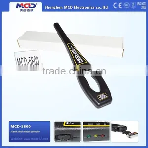 Handy Structure Handheld Metal Detector With Earphone Function For Security Check thumbnail-1