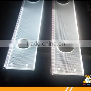 Customized Design Acrylic LED Guide Panel Silk Screen Panel LED Light thumbnail-4