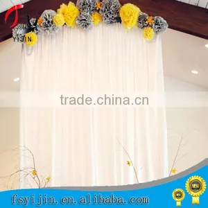 Fancy and Elegant Pipe and Drape Wedding Backdrop thumbnail-1