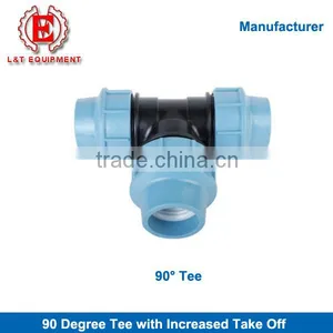 Increased Take Off 90 Degree Tee thumbnail-1