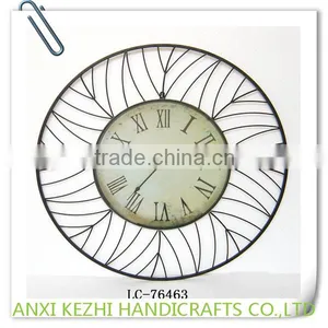 LC-89316 Metal Frame Royal Digital Office Wall Clock Home Wall Clock thumbnail-3