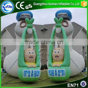 Hot Selling Giant Inflatable Bird Shape Balloon Inflatable Stork Supplier's Choice thumbnail-1