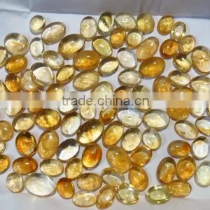 Natural UNHEATED UNDYED No Treatment CITRINE Gemstone Loose Cabochons thumbnail-3