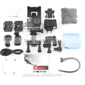 Factory Wholesale Waterproof Full HD 1080p Sport DV Action Camera 12MP 1.5 Inch LCD Screen 170 Degree Angle thumbnail-6