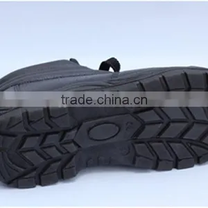 Steel Toe Cap Cow Leather Lace-up Safety Shoes thumbnail-4