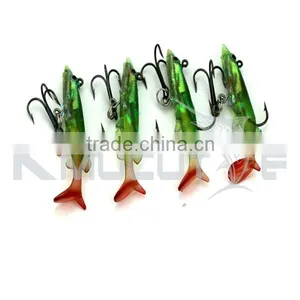 CH14SF11 Lead Shad Lure Soft Fishing Lure 10cm 20g Shad Bait Soft Fishing Lures thumbnail-1