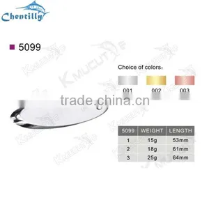 Custom Painted Spoon Fishing in the Surf Copper Material thumbnail-1