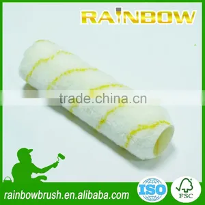 Yellow Stripe Acrylic Cage Style Paint Roller Cover thumbnail-1