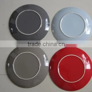 Hot Sale Ceramic Soup Plate With Flower Design / Flower Design Ceramic Porcelain Deep Dishes Plates thumbnail-5