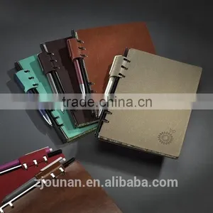 Leather Notebook With Logo Embossed thumbnail-2