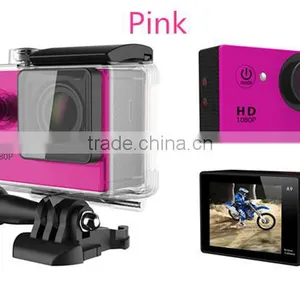 HD 1080p 2.0 Inch Sports Camera Waterproof Camera Mini DV Action Camera thumbnail-3