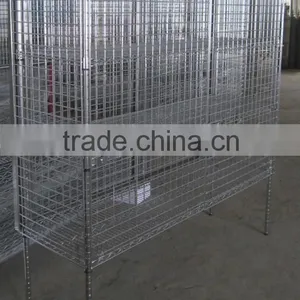 Chrome Movable Wire Mesh Security Cage thumbnail-4