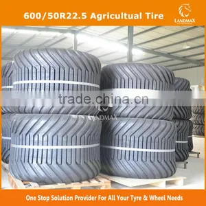 Flotation 600/50R22.5 Radial Farm Tire thumbnail-1