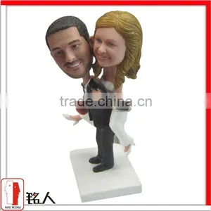 Custom Couple Bobbleheads thumbnail-1