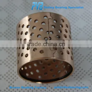 Wrapped CuSn8 Bushes,PRM404450 Oil Holes Bushing Bronze,Bronze Cylindrical Bearing thumbnail-5