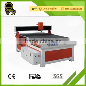 Cut & Engrave Advertisement Materials Engraving Machine QL-1224 Cnc Router Machine With Ncstudio Control System thumbnail-1
