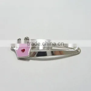 Cute Pink Crown Hair Pin thumbnail-1