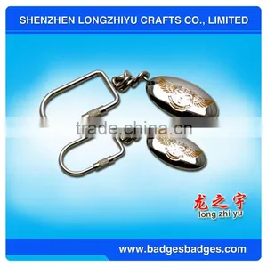 Popular Key-chain Stones Design Custom Metal Key Chain thumbnail-1