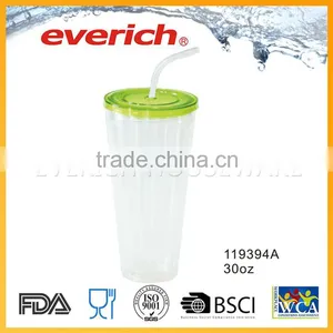 Famous Brand In China Double Layer Plastic Juice Cup thumbnail-1