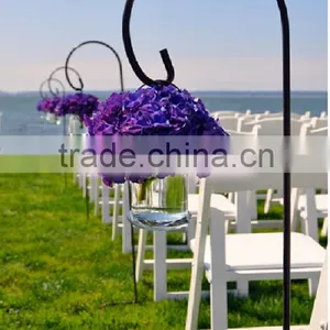 20 Years Factory Wrought Iron Shepherd Hook Wedding thumbnail-1