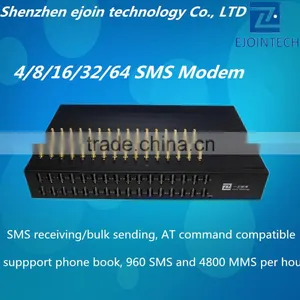 Ejointech 8/16/32/64 Ports Goip Gsm/cdma/wcdma Bulk Sms Gateway Hardware thumbnail-1