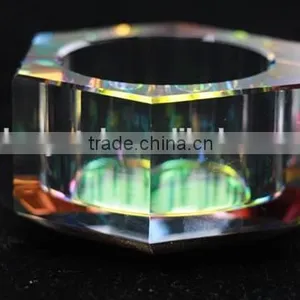 Transparent Crystal Glass Bowls With Lid Kitchen Decoration thumbnail-3